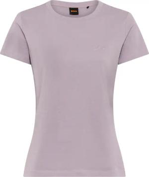 BOSS ORANGE T-Shirt "Esogo Premium Damenmode", mit Rundhals, Strassapplikation