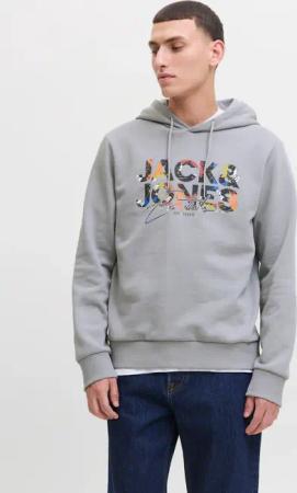 Jack & Jones Kapuzensweatshirt "JJGEPLAS SWEAT HOOD"