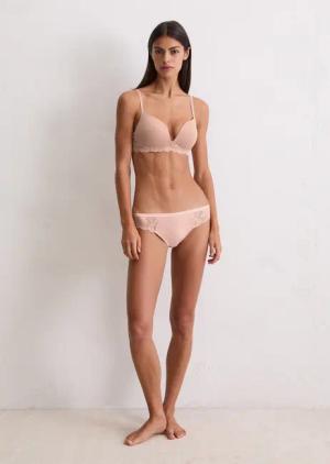 Marc OPolo Tai-Slip "Tender Lace", elastisch, Microfaser, Spitze, weich, feminin, höherer Beinausschnitt