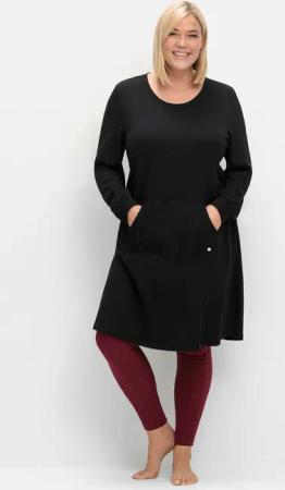 Sheego Sweatkleid "Sweatkleid"