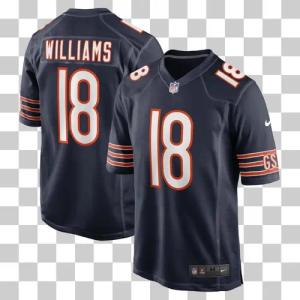 Nike Footballtrikot "Nike Trikot Chicago Bears Nike Home Caleb Williams 18"