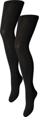 pieces Strumpfhose "PCNEW NIKOLINE 90 DEN TIGHTS 2 PACK NOOS", (Packung, 2 St.)