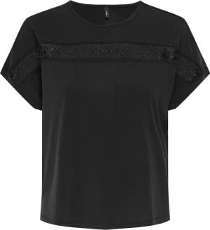 ONLY Kurzarmshirt "ONLFREE LIFE S/S LACE PANEL TOP JRS"