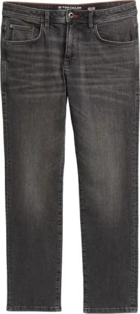 TOM TAILOR Herren TTMARVIN STRAIGHT Jeans mit Stretch, grau, Uni, Gr. 36/30