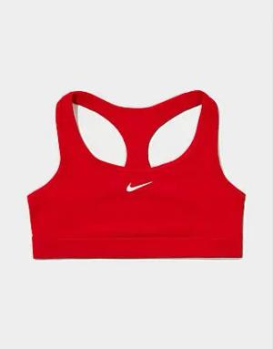 Nike Girls' Swoosh Sport-BH Kinder, Rot
