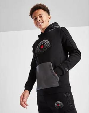 Zavetti Canada Botticini Fleece Overhead Hoodie Junior, Schwarz