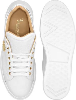 BILLIONAIRE Low-Top Sneaker - Low-Top Turnschuhe - Gr. 47 - in Weiß - für Damen