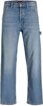 Jack & Jones  Straight Leg Jeans 12261926 EDDIE CARPENTER-BLUE DENIM