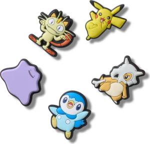 Crocs Schuhanstecker "Jibbitz™ Pokemon Variety", (Set, 5 tlg., Kein Spielzeug. Nicht für Kinder unter 3 Jahren geeignet), Charm, Anstecker für Crocs Schuhe