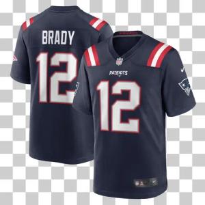 Nike Footballtrikot "Nike Trikot New England Patriots Nike Game Home Brady 12"