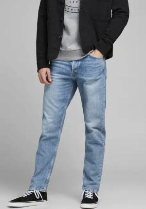Jack & Jones Loose-fit-Jeans "JJICHRIS JJORIGINAL SBD 921 SN", mit Gürtelschlaufen