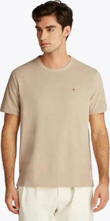 Tommy Hilfiger T-Shirt "TERRY TOWELLING TEE", aus Frottee Samt