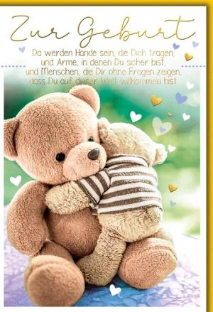 Verlag Dominique Grußkarten Geburt – Baby