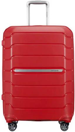 Samsonite Flux 4-Rollen-Trolley M 68 cm erw. (red)