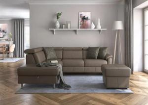 sit&more Ecksofa Freetown L-Form, inklusive Kopfteilverstellung