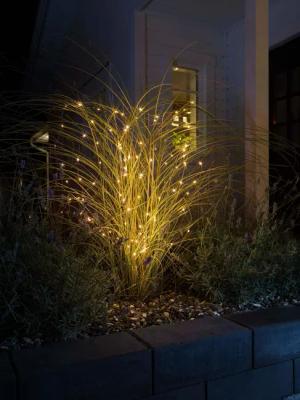 KONSTSMIDE LED-Lichterkette Weihnachtsdeko aussen, 200-flammig, LED