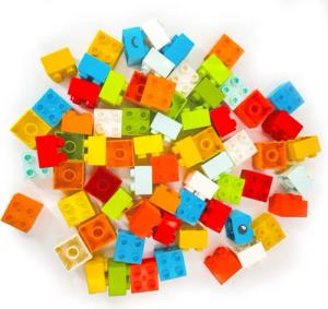 LEGO® LEGO Duplo: 2x2 Bausteine, bunt