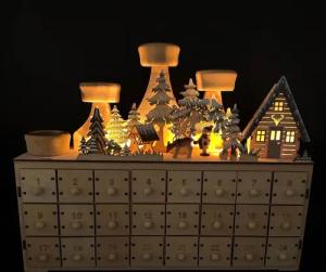 Online-Fuchs Adventskalender zum selber befüllen mit
