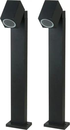etc-shop LED Außen-Stehlampe, Leuchtmittel inklusive, Warmweiß,