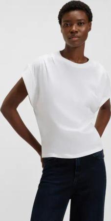 BOSS ORANGE T-Shirt "Ecolorado Premium Damenmode", Relaxed Fit aus Baumwoll-Jersey