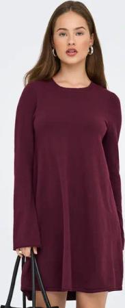 ONLY Midikleid "ONLAMALIO LIFE LS ONECK DRESS KNT", Sommerkleid