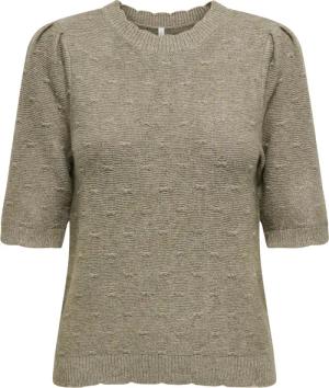 ONLY Strickpullover "ONLKATIA SS STRUCTURE O-NECK CC KNT"