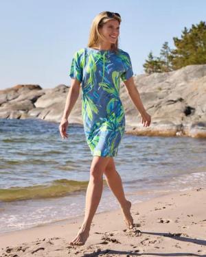 Hajo Sweatkleid Sweatkleid Alloverprint