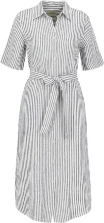 Gant Hemdblusenkleid Damen Hemdblusenkleid aus Leinen