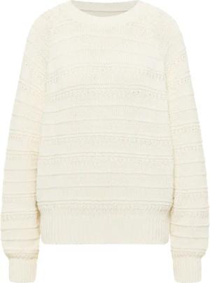Mustang Damen Langarmpullover Style Silas offwhite