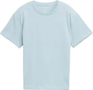 TOM TAILOR Jungen Oversize T-Shirt mit Rückenprint, blau, Uni, Gr. 152