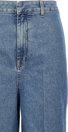 Philosophy Di Lorenzo Serafini - High-Waisted Straight-Leg Denim Jeans - Größe 44 - blau