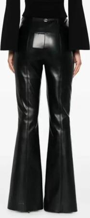 Twin-Set - High-Waisted Flared Pants - Größe 42 - schwarz