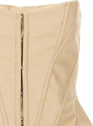 Stella McCartney - Shaped Corset Top - Größe 42 - beige
