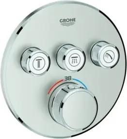Grohe Fertigset Grohtherm Smartcontrol superst., rd, UP-THM, 3 Absperrventile