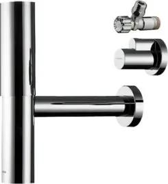 hansgrohe Designsiphon-Set Flowstar G 1 1/4, Edelstahl Finish