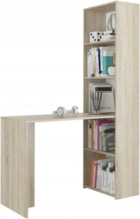 Home Collective Schreibtisch mit Bücherregal, mit