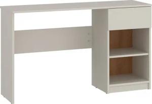 Lomadox Schreibtisch FIER-129, Kaschmir mit Eiche,