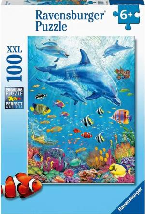 Ravensburger Puzzle Treffen der Delfine, 100