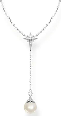 THOMAS SABO Kette mit Anhänger Perle