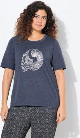Ulla Popken T-Shirt T-Shirt Tiermotiv Classic