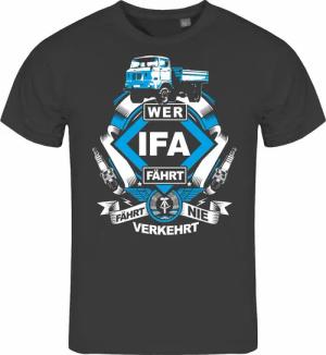 deinshirt Print-Shirt Herren T-Shirt Wer IFA