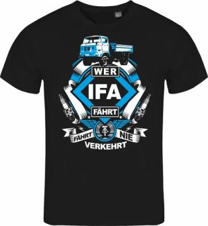 deinshirt Print-Shirt Herren T-Shirt Wer IFA