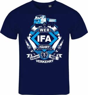 deinshirt Print-Shirt Herren T-Shirt Wer IFA