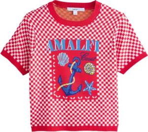 Next T-Shirt T-Shirt mit Vichykaros und