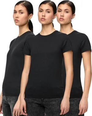 pieces T-Shirt Basic Rundhals T-Shirts im