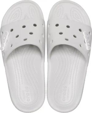 Crocs Sandale Classic Slide cremefarben -