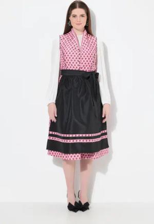 Ulla Popken Dirndl Dirndl Ornamente Stehkragen