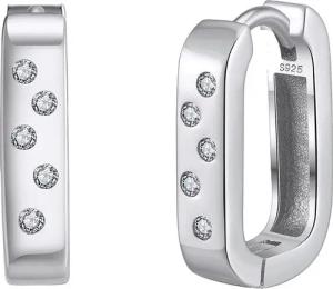 Suzan Gold Paar Creolen Squareline –
