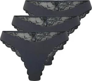 ONLY Brasilslip "ONLCHLOE LACE BRAZIL 3-PACK NOOS ACC", (Packung, 3 St.)