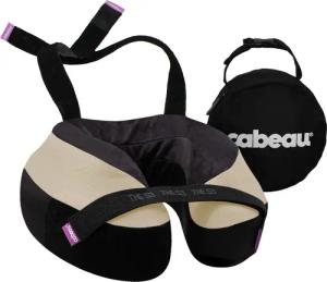 Cabeau The Neck's Evolution S3 - Nackenkissen inkl. Ohrstöpsel 25 cm (black/beige/cairo)